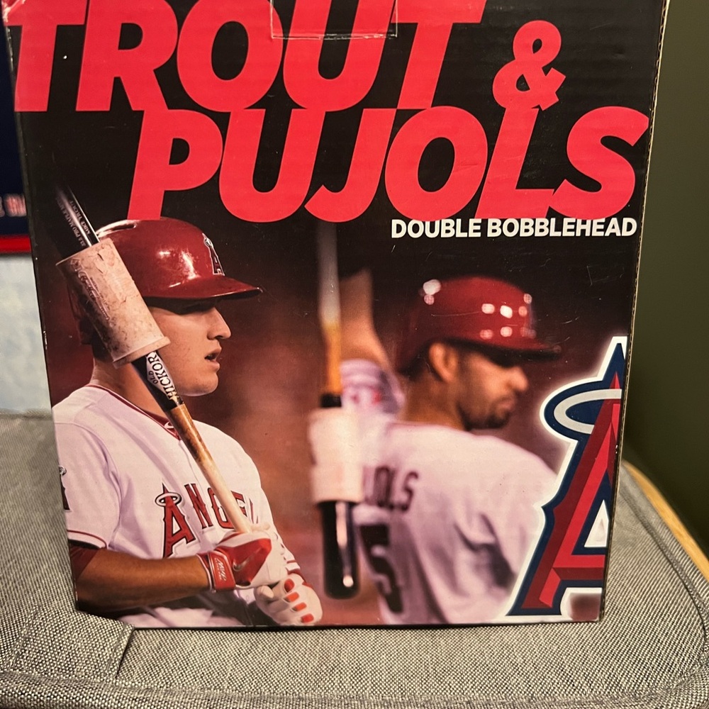 Trout & Pujols Double Bobblehead
